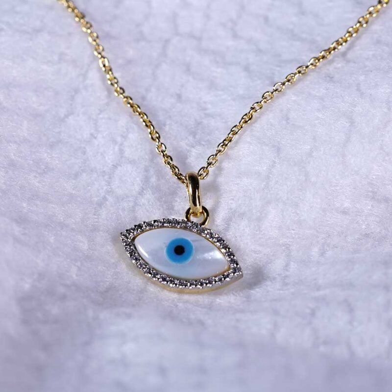 Evil Eye Necklace (Eye Shape)