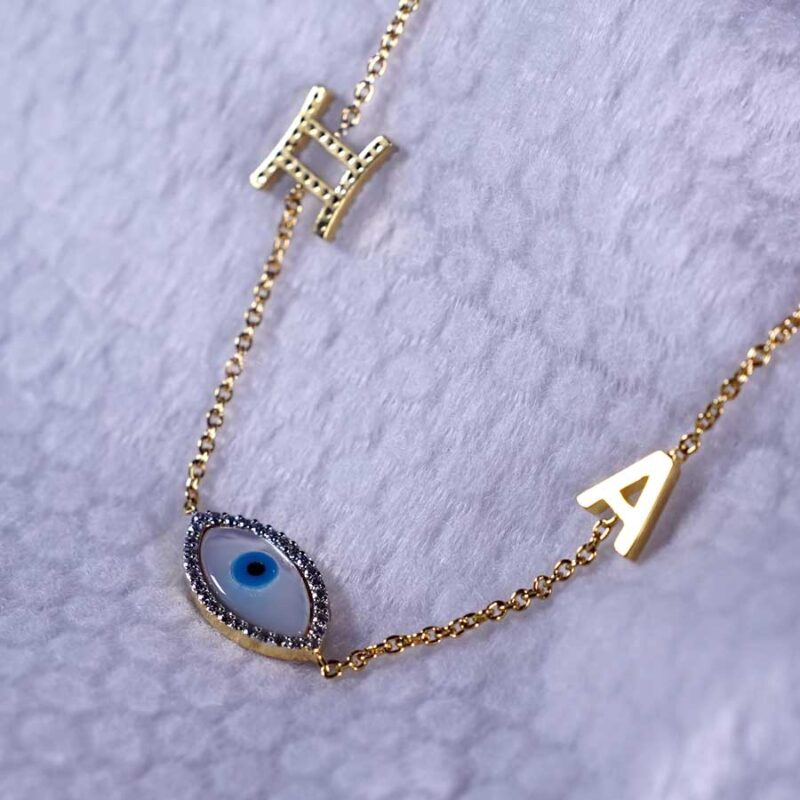 Evil Eye Zodiac Necklace