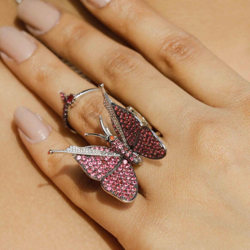 Moving Butterfly Ring(Re-Sizable) - Image 2