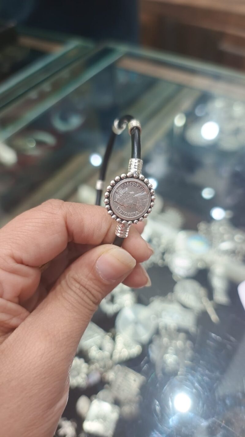 Buy Silverji Handmade Silver Coin Shape Noa (One Piece )