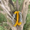 Buy Silverji Handmade Yellow Colour Elephant Shape Square Bangle ( One Piece ) - Image 3