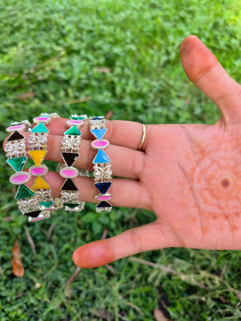 Buy Silverji Handmade Multi-Color Bracelet ( One Piece )